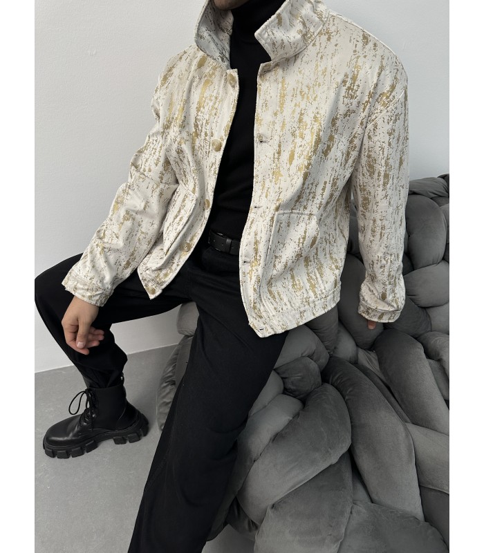Yeni Sezon Oversize Special Beyaz Ceket