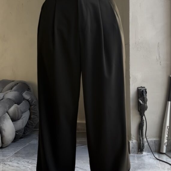 Yüksek Kalite Super Baggy Kumaş Pantolon