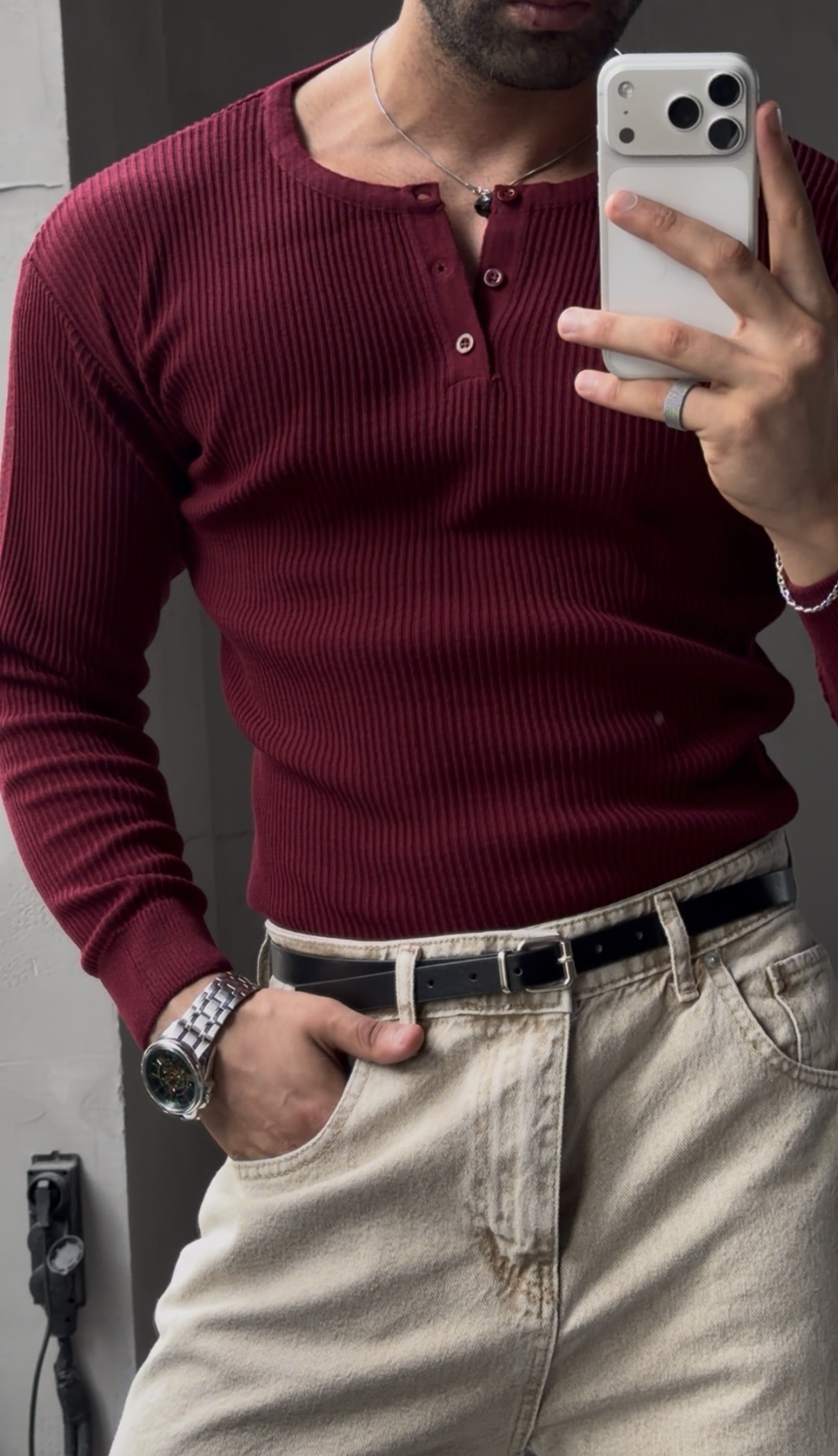 Milano Henley Triko